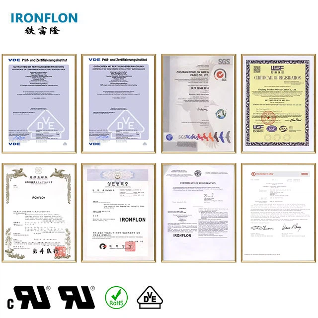 UL1887 Good Quality Wire Certificate Image UL1887 Good Quality Wire Certificate Image